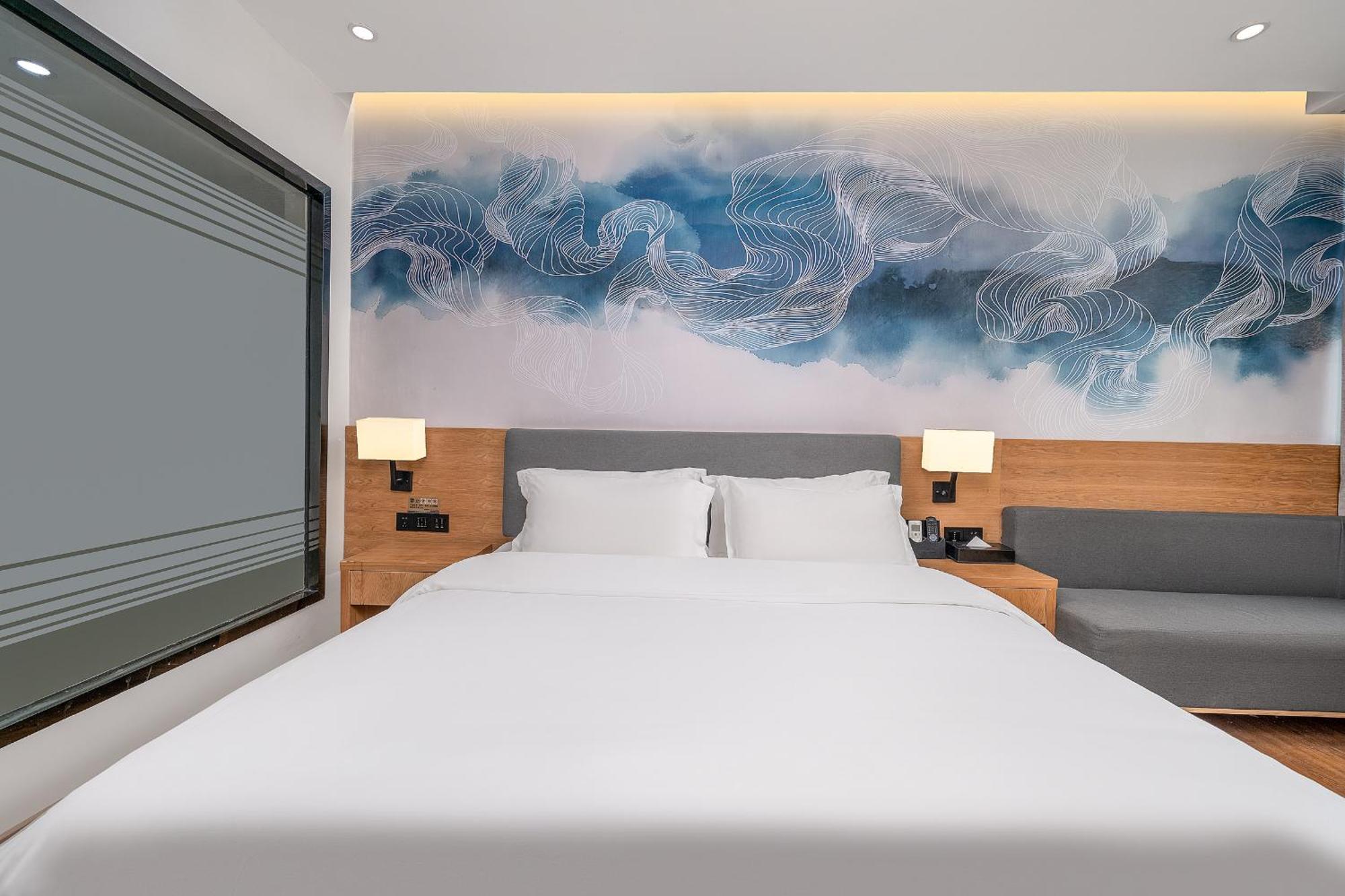 Felice Hotel-Guangzhou Baiyun International Airport Renhe Metro Station Branch Гуанчжоу Экстерьер фото